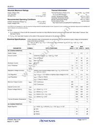 ISL9014IRBJZ-T Datasheet Page 3