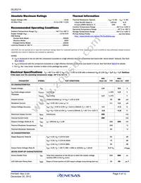ISL9021AIRUCZ-T7A Datasheet Page 5