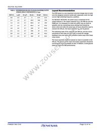 ISL9104AIRUBZ-T7A Datasheet Page 12