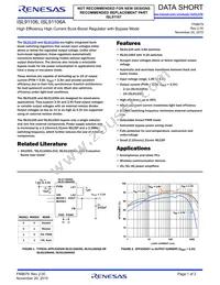 ISL91106IIQZ-TR5654 Datasheet Cover