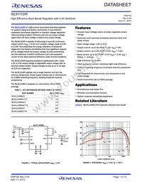 ISL91110IRNZ-T7A Datasheet Cover