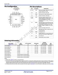 ISL91110IRNZ-T7A Datasheet Page 3