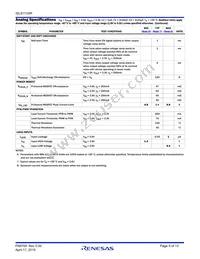 ISL91110IRNZ-T7A Datasheet Page 5