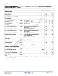 ISL91133IIQZ-T Datasheet Page 5