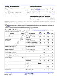 ISL9113EIAZ-T Datasheet Page 6