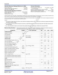 ISL9212BIRZ-T Datasheet Page 2