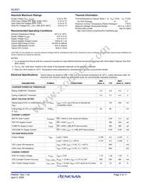 ISL9221IRZ-T Datasheet Page 2