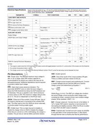 ISL9222IRTZ-T Datasheet Page 3