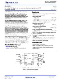 ISL9305IRTHWLNCZ-T Datasheet Cover