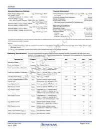 ISL94200IRZ Datasheet Page 4