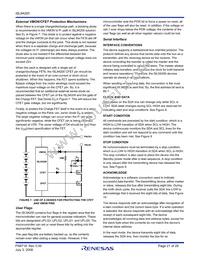 ISL94200IRZ Datasheet Page 21