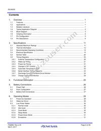 ISL94202IRTZ-T7A Datasheet Page 8