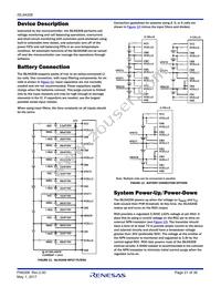 ISL94208IRZ-T Datasheet Page 21