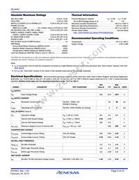 ISL9443IRZ Datasheet Page 9