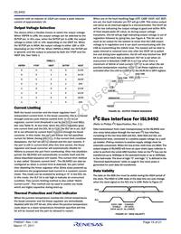 ISL9492ERZ-T Datasheet Page 15
