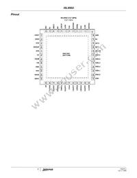 ISL9502CRZ-T Datasheet Page 2