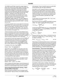 ISL9502CRZ-T Datasheet Page 22