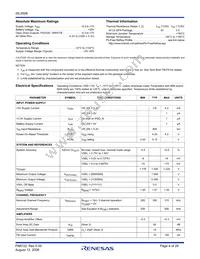 ISL9506HRZ-T Datasheet Page 4