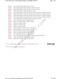 ISL9519QHRTZ-T Datasheet Page 3