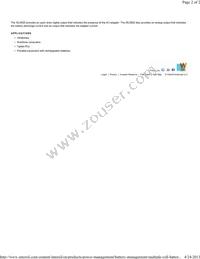 ISL9520HRTZ-T Datasheet Page 2