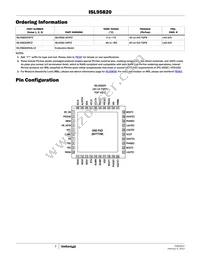 ISL95820IRTZ-T Datasheet Page 3