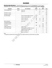 ISL95820IRTZ-T Datasheet Page 11