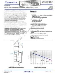 ISL95839HRTZ-T Datasheet Cover