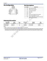 ISL96017UIRT8Z-T Datasheet Page 2