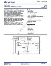 ISL97519AIUZ-TK Datasheet Cover