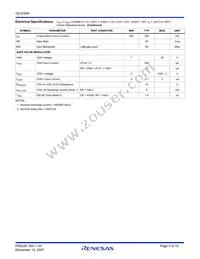 ISL97644IRZ-T Datasheet Page 5