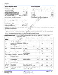 ISL97646IRZ-TK Datasheet Page 3