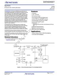 ISL97678IRZ Datasheet Cover