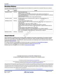 ISL97687IBZ Datasheet Page 22