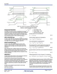 ISL97698IIZ-T Datasheet Page 17