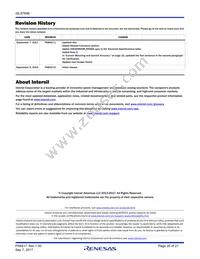 ISL97698IIZ-T Datasheet Page 20