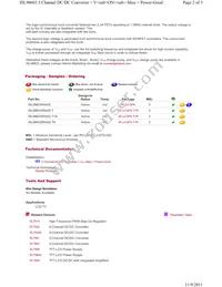 ISL98603IRAAZ-T Datasheet Page 2