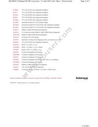 ISL98603IRAAZ-T Datasheet Page 3