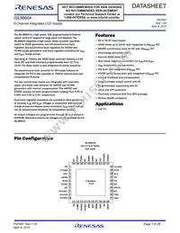 ISL98604IRTZ Datasheet Cover