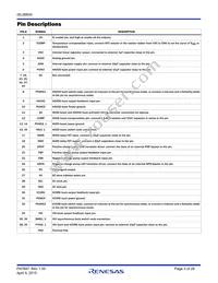 ISL98604IRTZ Datasheet Page 3