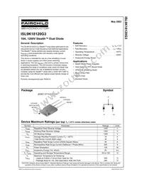 ISL9K18120G3 Datasheet Cover