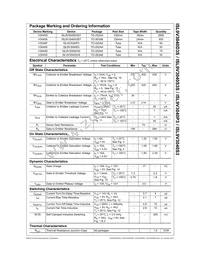 ISL9V3040S3S Datasheet Page 3