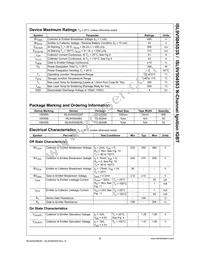 ISL9V5045S3S Datasheet Page 2