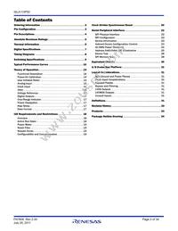 ISLA110P50IRZ Datasheet Page 2