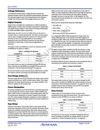 ISLA110P50IRZ Datasheet Page 17