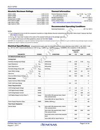 ISLA112P50IRZ Datasheet Page 5