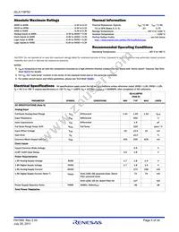 ISLA118P50IRZ Datasheet Page 5