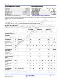 ISLA212P25IRZ Datasheet Page 8