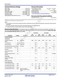 ISLA214S50IR1Z Datasheet Page 5