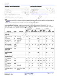 ISLA224P25IRZ Datasheet Page 8