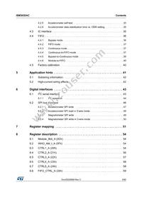 ISM303DACTR Datasheet Page 3